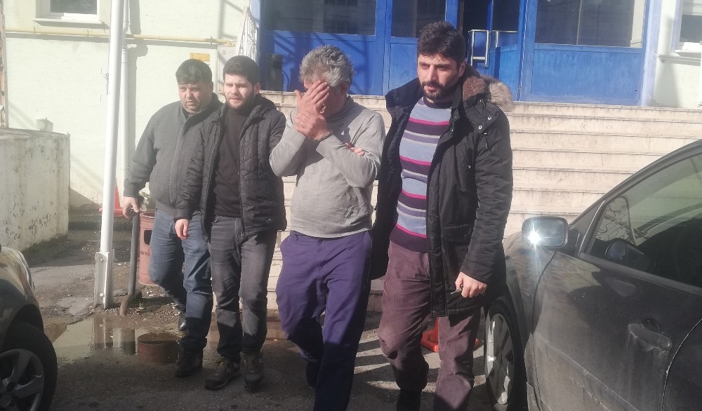 Pazar hırsızlığı zanlısı adliyeye sevk edildi 