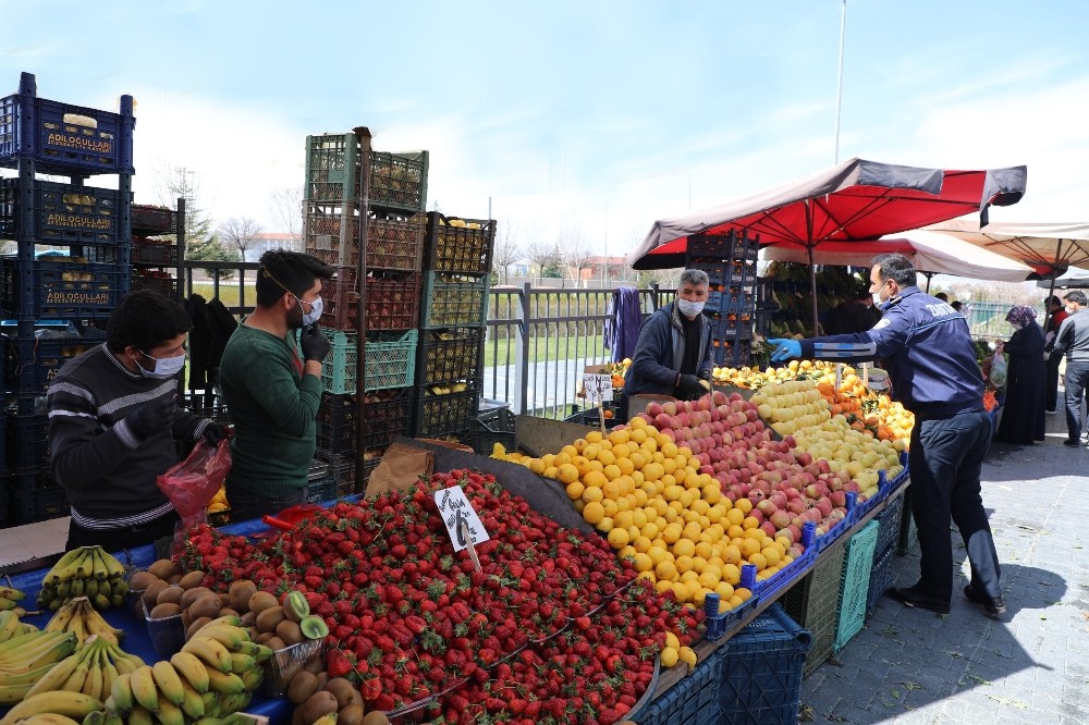Pazar Yeri Genelgesi’ne Talas’ta sıkı kontrol 