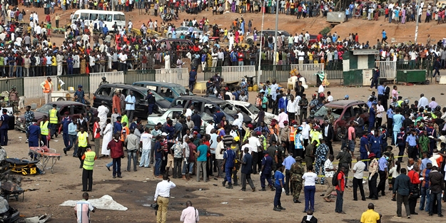 Pazar yerinde intihar saldırısı