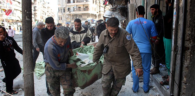 Pazar yerine vakum bombası: 20 ölü