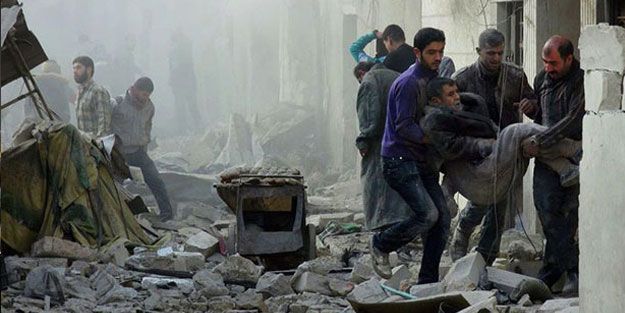 Pazar yerine varil bombası: 40 ölü