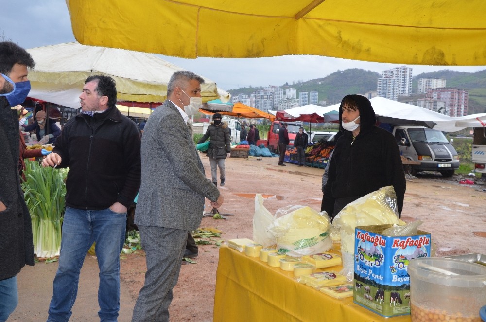 Pazarcılar yeni yerinde 
