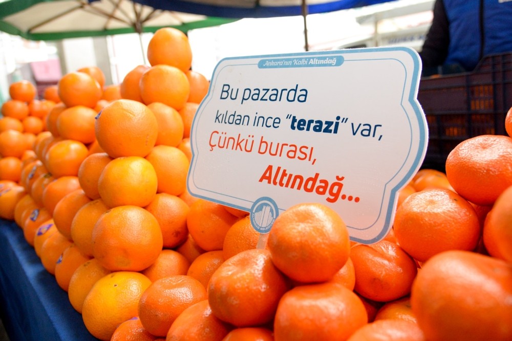 Pazarcılara empati diploması 