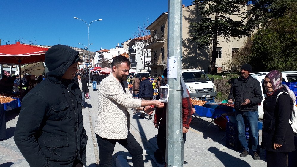 Pazarda Korana virüs tedbirleri 