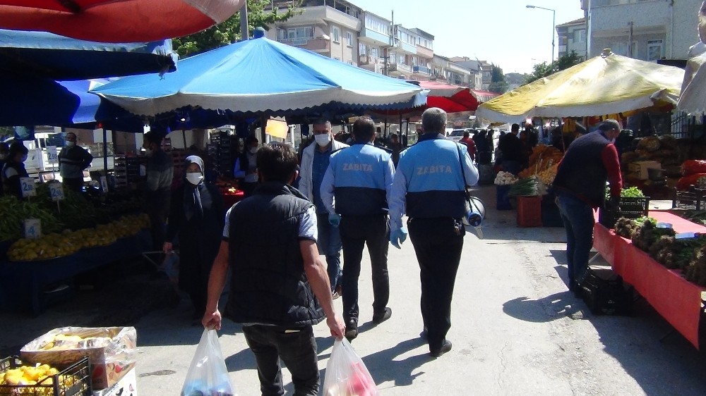 Pazarlarda alışveriş telaşı 