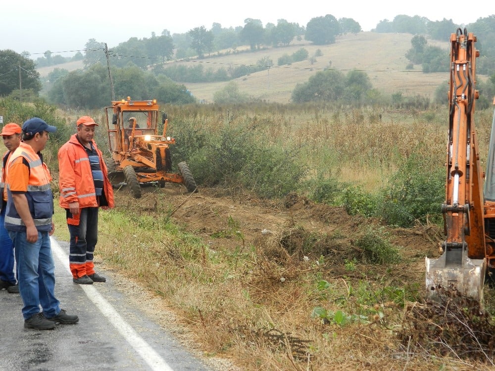 Pazaryeri Bursa yolunda 5’nci etap çalışmaları başladı 