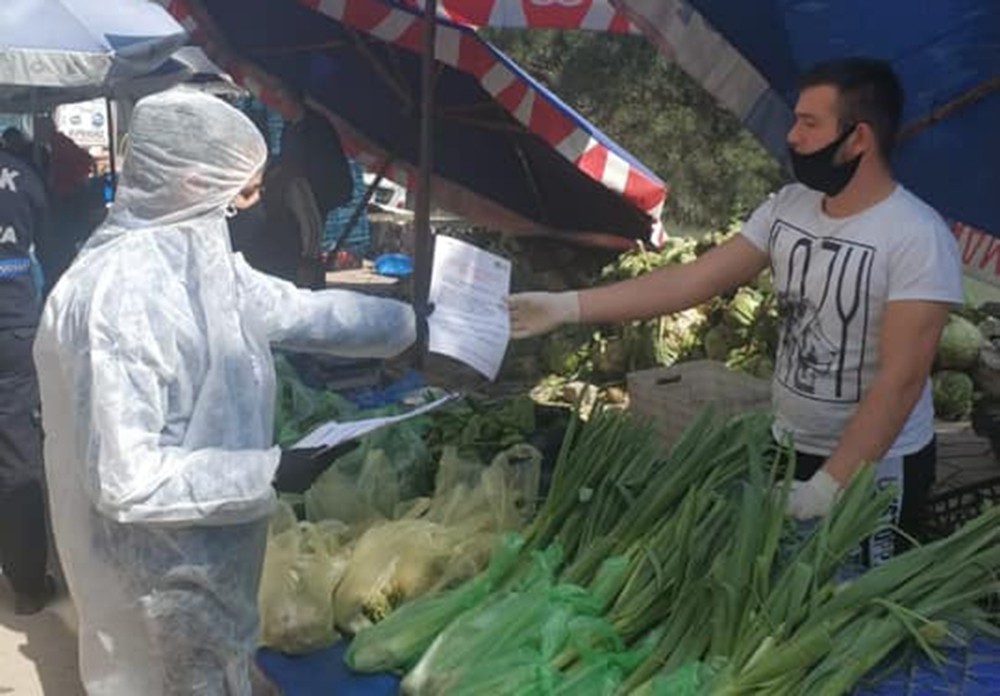 Pazaryeri ekiplerce denetlendi 