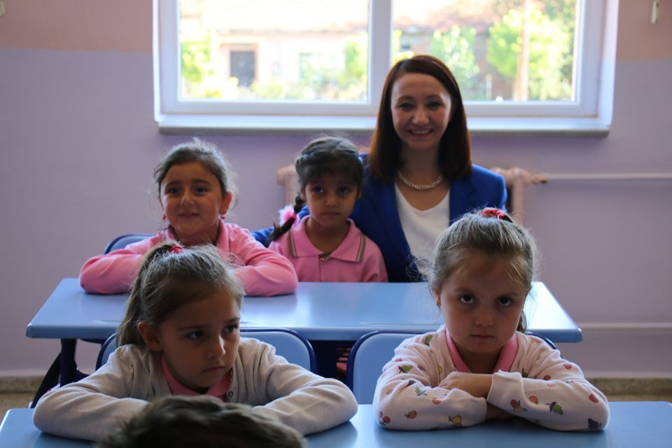 Pazaryeri ilçesinde de ilk ders zili çaldı 