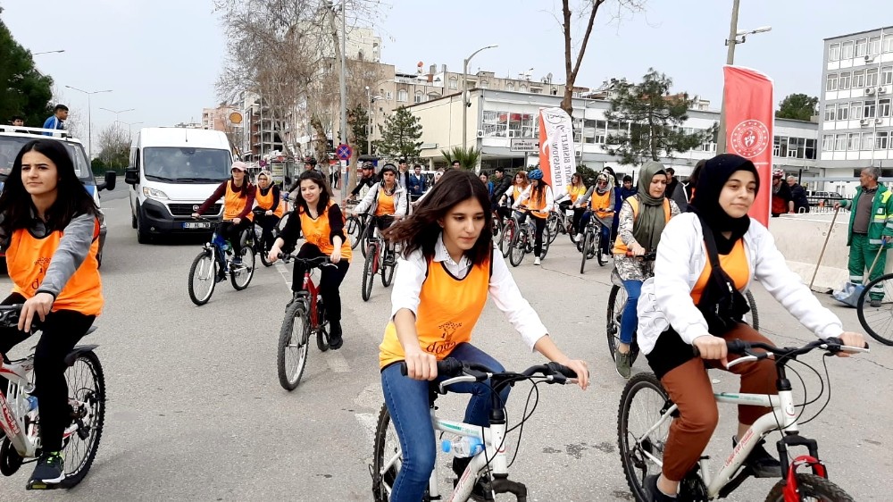 Pedallar bu kez kadınlar için çevrildi 