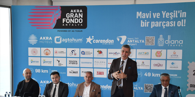 Pedallar Kemer’in eşsiz doğasında Akra Gran Fondo için dönecek