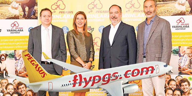 Pegasus gençleri yarınlara uçuracak