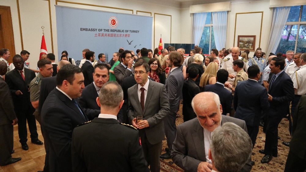 Pekin’de 30 Ağustos resepsiyonu 