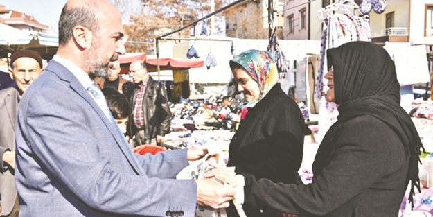 Pekyatırmacı’dan esnaf ziyareti