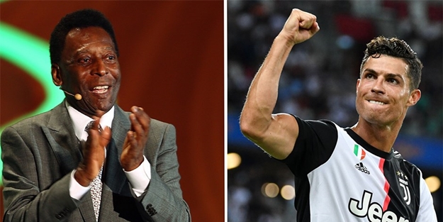 Pele kabul etti! Ronaldo'dan büyük rekor