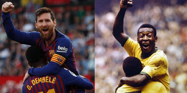 Pele'den Messi'ye mesaj