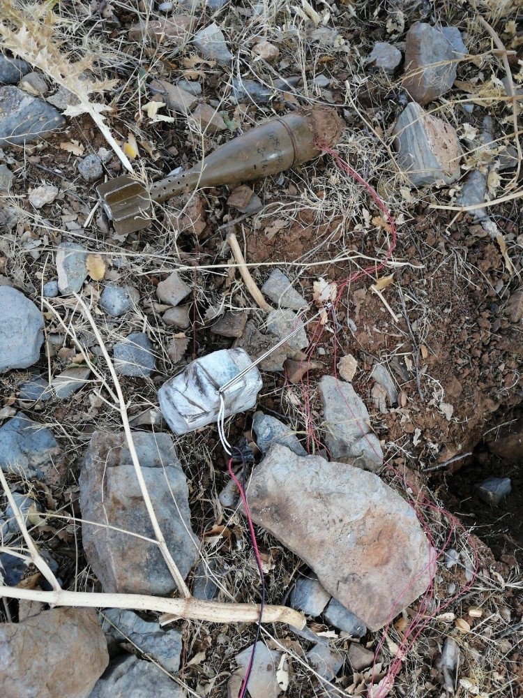 Pençe-3 Harekatı’nda patlayıcılar imha edildi 
