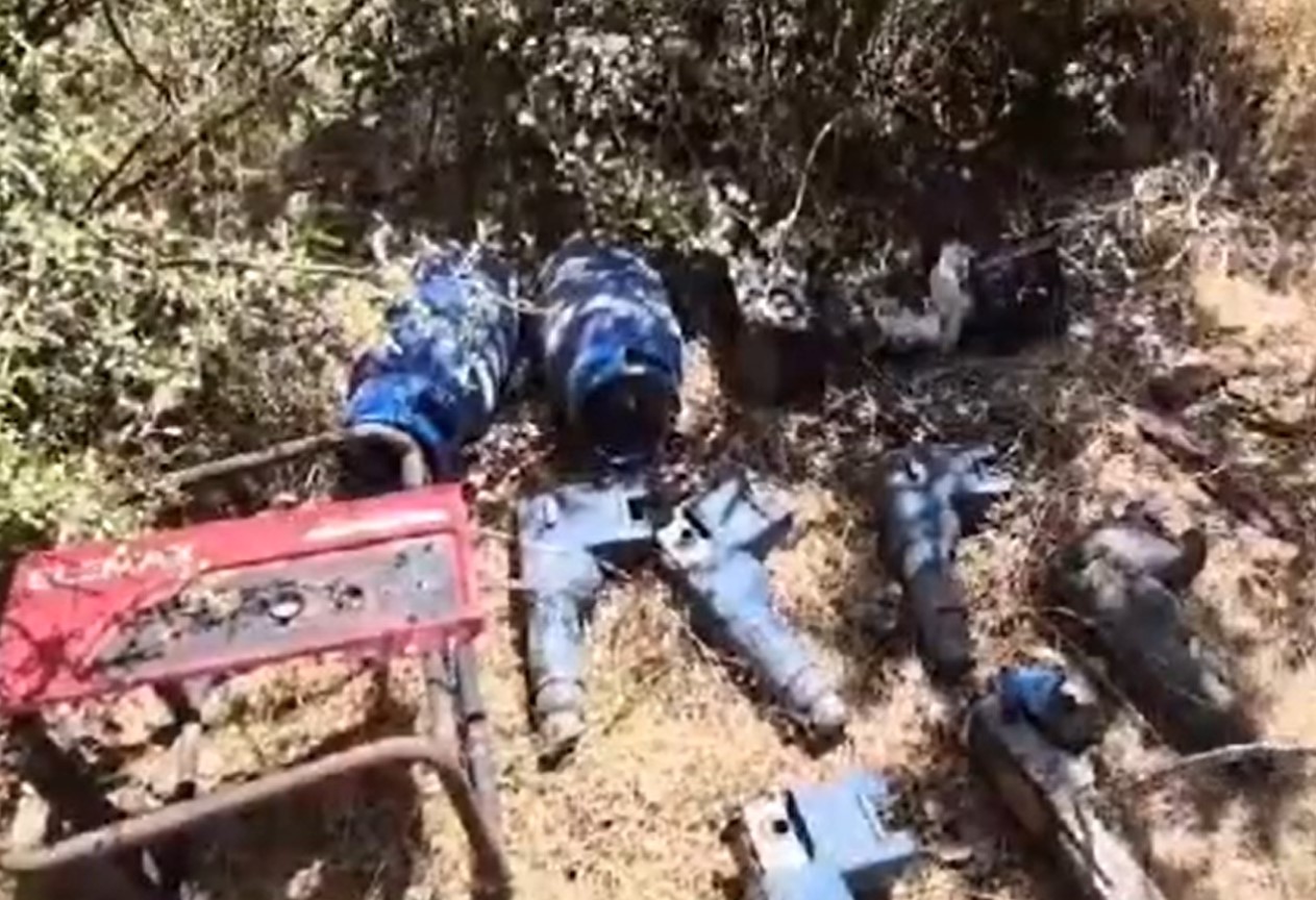 Pençe-Kilit operasyonu bölgesinde çok sayıda mühimmat ele geçirildi