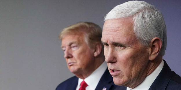 Pence, Trump'ı sattı