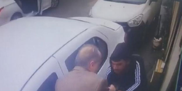 Pendik'te 500 bin liralık gasp kamerada