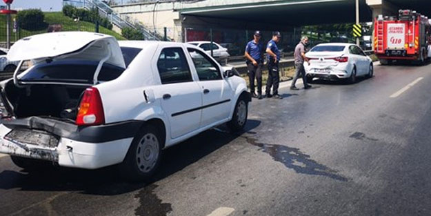 Pendik'te zincirleme trafik kazası: 1 yaralı