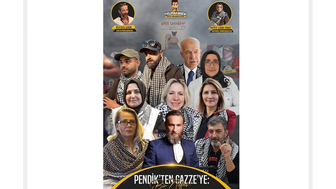 Pendik’ten Gazze’ye bir nefes: Siyonist İsrail’in katliamları Pendik’te anlatılacak