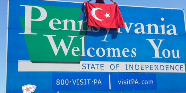 Pensilvanya'da dikkat çeken kare