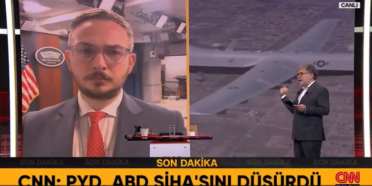 Pentagon SİHA vurulmasını doğruladı