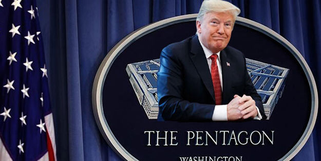 Pentagon'da Trump kıyımı