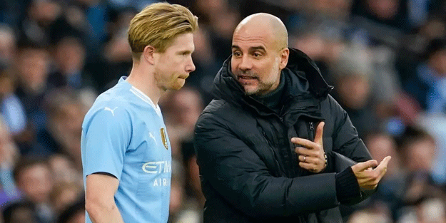 Pep Guardiola'dan De Bruyne açıklaması