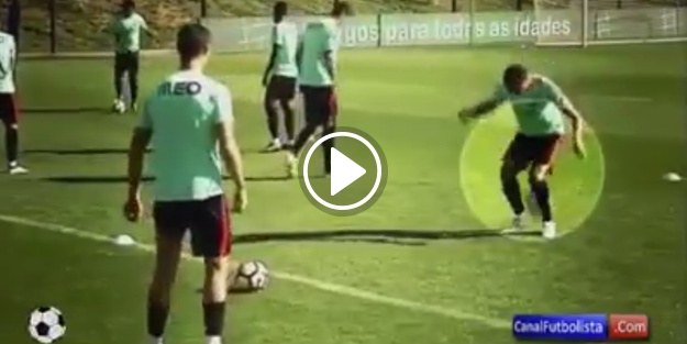 Pepe, Ronaldo'yu taklit etmeye kalkarsa...