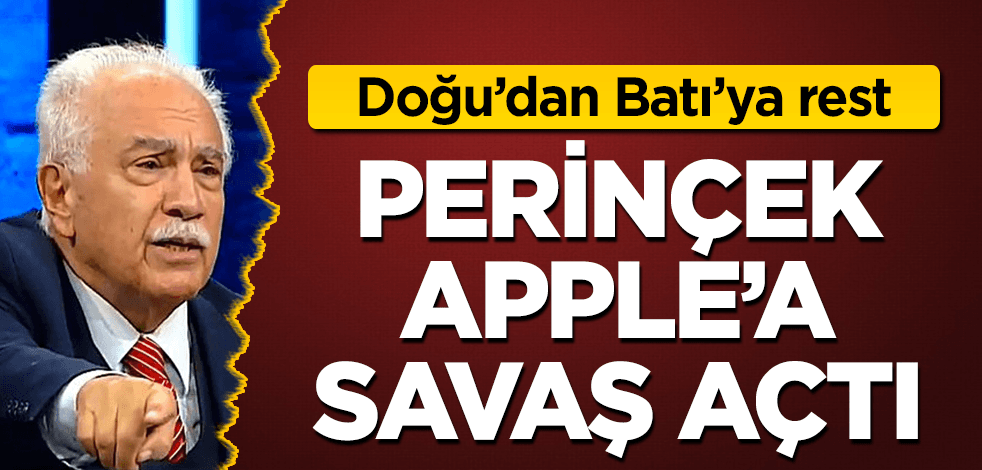 Perinçek iPhone'a savaş açtı