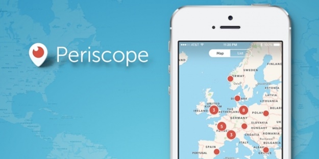 Periscope'a yeni özellik geldi