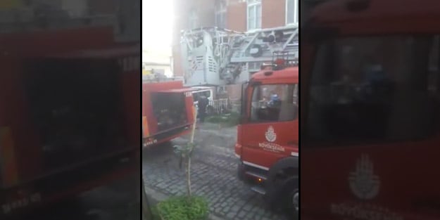 Personel tahliye edildi! Sirkeci Tren Garı'nda yangın paniği