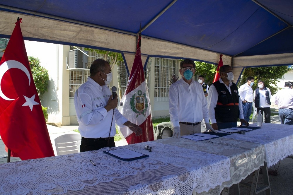 Peru’da Covid-19 salgını ile mücadeleye destek 