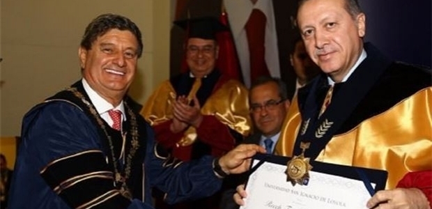 Peru'lu rektörden Erdoğan'a duygu dolu sözler