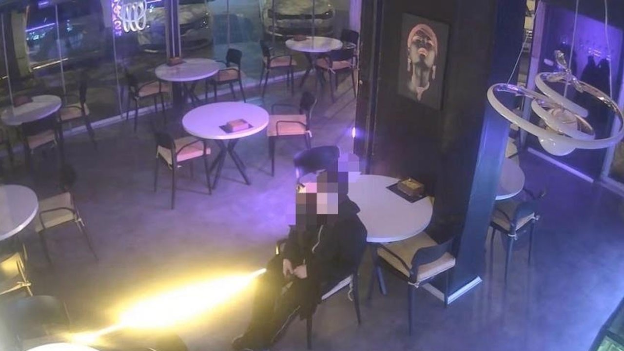 ‘pes’ dedirten hırsızlık kamerada! Önce ısındı sonra yemek yedi