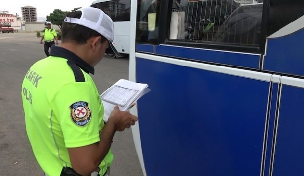 Peş peşe yanan otobüsler sonrası denetim