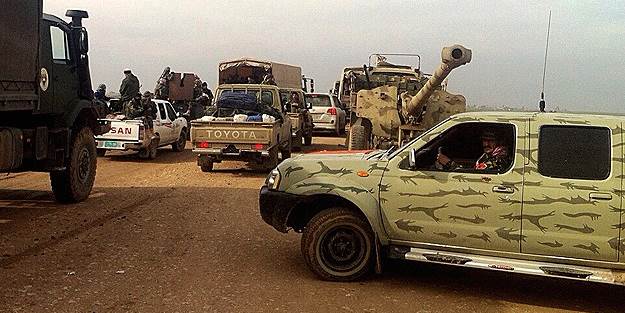 Peşmerge Musul'da ilerliyor