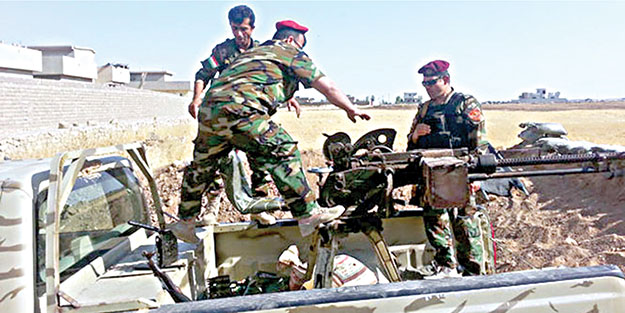 Peşmergenin Kobani’deki görev alanları belirlendi