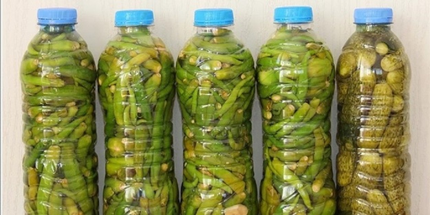 Pet şişedeki turşuyu atın! - FOTO