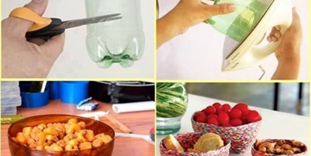 Pet şişeleri atmayın - FOTO