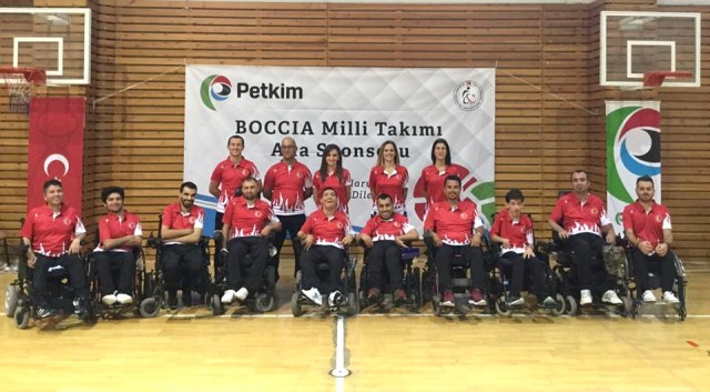 Petkim, Boccia Milli Takımı'na sponsor oldu