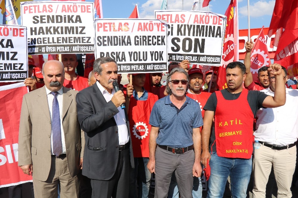 Petlas işçilerinin eylemi uzlaşmayla son buldu 