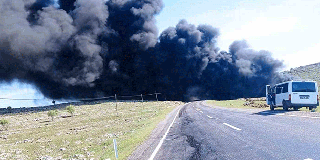 Petrol yüklü tır kaza yaptı: Ölü ve yaralılar var