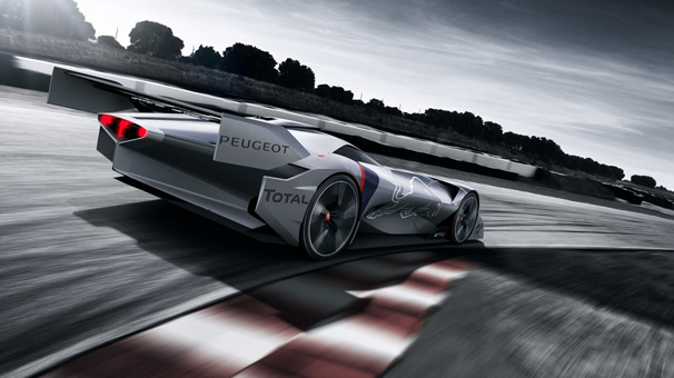 Peugeot L750 R HYbrid Vision Gran Turismo pistlere çıktı