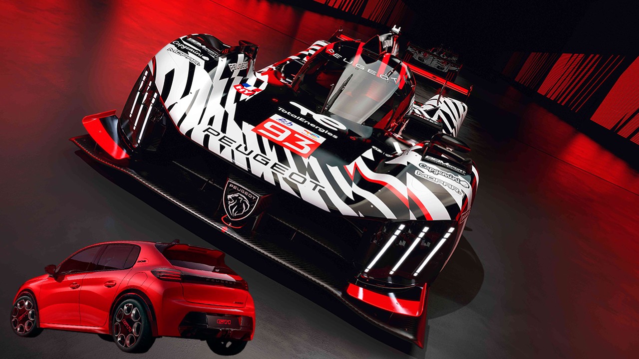 PEUGEOT’dan hipergrafik dokunuş! GTİ ruhu piste taşınıyor! Yeni Peugeot 9x8 kaplaması tanıtıldı!