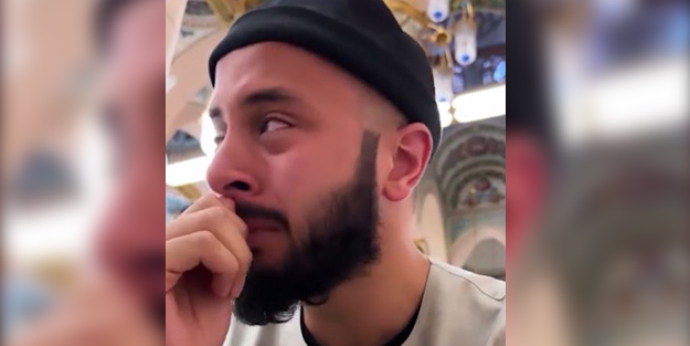 Peygamber Efendimiz'in kabrinde yaptığı dua anında kabul oldu! Yaşadığı olayı gözyaşları içinde anlattı