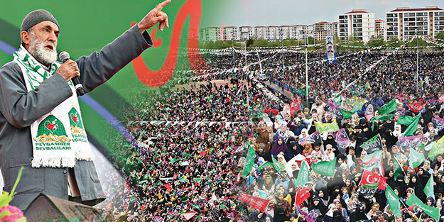 Peygamber sevdalıları alanlara sığmadı