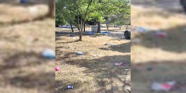 Piknik alanları çöpten geçilmiyor!