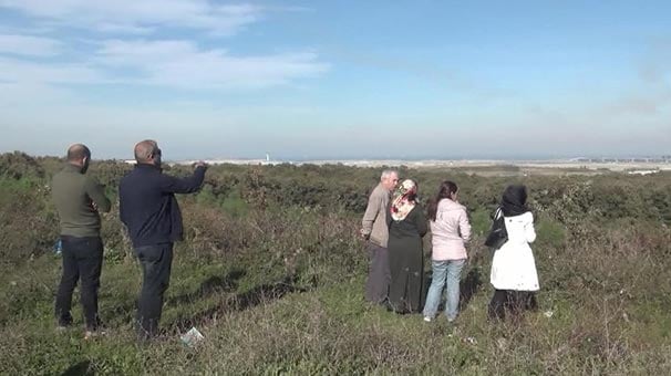Piknik alanlarından Yeni İstanbul Havalimanı açılışını izlediler
